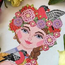 Rowan and Rose -cross Stitch Pattern