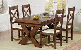 This is a picnic style dining table that is come with the three pieces per set for you to choose such as benches only, table only, table and benches set. Dark Wood Dining Table Sets Great Furniture Trading Company
