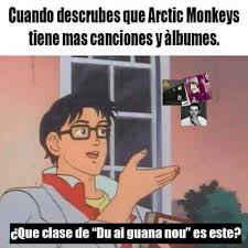 Memes De Arctic Monkeys Du Ai Guana Nou Ilustracion Musical Arctic Monkeys Artics Monkeys