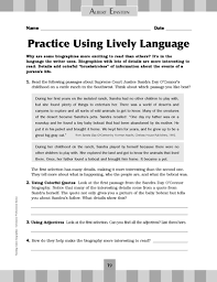 Practice Using Lively Language Parents Scholastic Com Writing Printables Language Funny Dating Memes