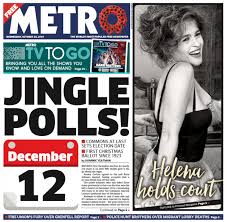 List of british tabloids newspapers these are top tabloids of uk daily mail , daily express , metro , sunday people , daily record , the mail , the sun , daily star sunday , morning star , daily mirror. Time To Stuff The Turkey Uk Newspaper Front Pages React To Christmas Election Rt Uk News