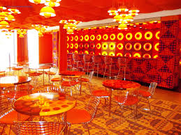 At The Museum For Arts And Crafts The Spiegel Canteen Considered As One Of The Most Famous Works Of The Danish Designer Vermer Panton Listed As A Historical