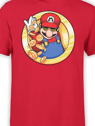 Super Mario T Shirt Cool Awesome Game Shirts