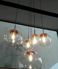 Tarzaydinlatma Modernaydinlatma Dekoratifaydinlatma Retroaydinlatma Globe Glass Seffaf Seffaf Cam Top Avize Aydinlatmalar Dekorasyon Fikirleri Lamba