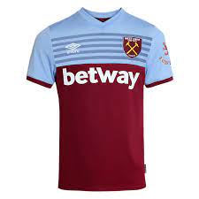 Dabei hat er bei west ham und borussia dortmund nie überzeugt. Umbro West Ham United Herren Heim Trikot 2019 20 Dunkelrot Hellblau Fussball Shop