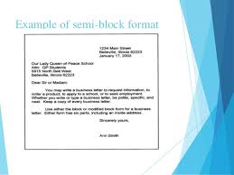 Application letter ( block style ). How To Write A Semi Formal Letter Example