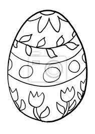 Osterei Malvorlage Leinwandbilder Bilder Frohe Ostern Osterei Aufgabe Myloview De