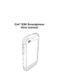 Manual - Caterpillar CAT S30 - Android ...