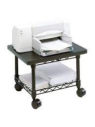 But for those of us that live in apartments or have limited free space at. Safco Under Desk Printerfax Stand Black Office Depot