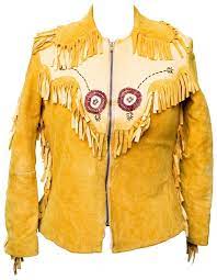 1950s Medium Jacket Coat Buckskin Leather Suede Fringed Western Cowboy Davy Crockett Native American Indian South Boho Unisex H Jackets Coats Jackets Buckskins