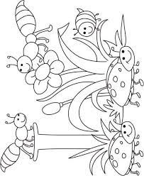 Thematic Coloring Pages For Each Letter Insect Coloring Pages Bug Coloring Pages Coloring Pages