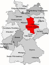 It covers an area of 20,447.7 square kilometres (7,894.9 sq mi). Sachsen Anhalt Deutschland Anhalt Deutschland Sachsen Deutschland Sachsen Anhalt Karte Deutschland