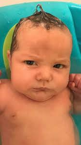 Bathroom tap, complete with "tears" coming from the eyes!