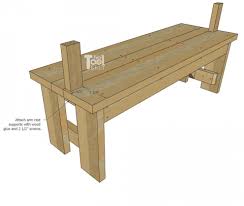 The bench press arch is used by competitive powerlifters to increase performance. Diy Wood Bench With Back Plans Her Tool Belt