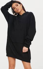 Black Oversized Hoodie Dress Oversized Hoodie Dress Hoodie Dress Outfit Sweatshirt Dress
