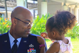 349th Civil Engineer Squadron commander promoted to lieutenant colonel: Lt.  Col. Kenneth M. McGinnis, 349th Civil Engineer Squadron recently held his  promotion ceremony in Hawaii to allow his wife Charlynne, and his