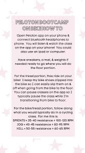 Peloton Workout Ideas Bootcamp On The Bike In 2020 Peloton Bootcamp How To Stay Healthy