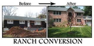 Adding a second story to a ranch house is a way to double the living space of a modest home, but it's not a project that can be undertaken lightly. Ranch Second Story Addition Traditional Ranch House Remodel Second Story Addition Ranch Remodel