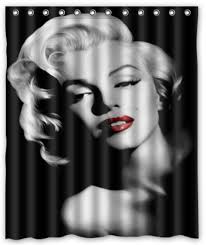 Marilyn Monroe Waterproof Fabric Shower Curtain Bath Curtain 60 X 72 Bathroom Decor Marilyn Monroe Bathroom Bathroom Decor Pictures Fabric Shower Curtains