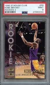 The card shows bryant, donning no. Topps Stadium Club Kobe Bryant Rookie Card Cheap Online