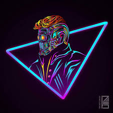 Star Lord V 3 Lukisan Galaksi Pahlawan Super Galaksi