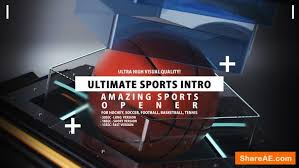 Download over 755 free after effects intro templates! Videohive Your Sports Intro Free After Effects Templates After Effects Intro Template Shareae