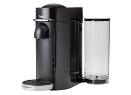 The vertuo is highly reviewed and offers an affordable package that includes the machine and milk frother. Nespresso Vertuoplus Coffee Maker Consumer Reports