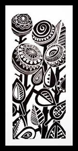 Black And White Linoleum Print Deborahread Com Step By Step Making A Copper Etched Cuff Bracelet Linocut Prints Lino Print Linoprint