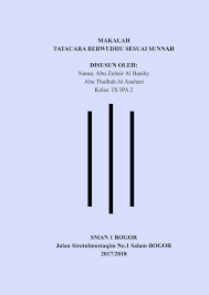 Cover kliping meskipun terkesan remeh, namun dengan anda membuat cover yang baik dapat menambah nilai plus pada kliping yang anda buat dan membuat kliping lebih profesional. Cara Membuat Cover Makalah Sampul Depan Qolam Ilmu
