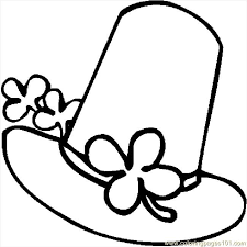 Free shamrock coloring pages shamrock coloring sheets free. Irish Hat Coloring Pages Coloring Printable B108 Terminal