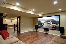 Modern chrome side table 1.14 views per day; Basement Home Theater Ideas Diy Small Spaces Budget Medium Inspiration Awesome Concessi Entertainment Room Design Home Theater Design Home Theater Decor