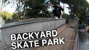 Backyard Ideas Backyard Skatepark