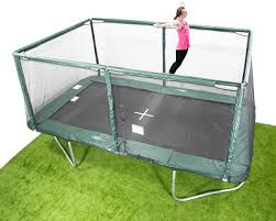 Every backyard pro® trampoline can be used either aboveground (as shown directly above) or at ground level (as shown elsewhere on this page). Buy Olympic Style Trampoline Here