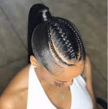 4 Edge Controls That Get The Job Done Voice Of Hair Hair Ponytail Styles Natural Hair Styles Weave Ponytail Hairstyles
