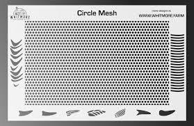 Circle Mesh Fishing Lure Airbrush Stencil Whitmore Farm All images is transparent background and free download. circle mesh fishing lure airbrush stencil