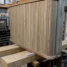 Tambour Doors In Action The Right Door Is Still Slightly Right But It Ll Do For Now Mafuco Turbeschlage Beschlage Schrank