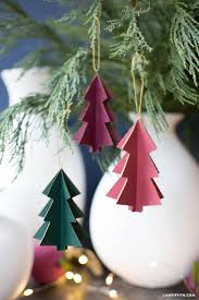 3d Paper Tree Ornaments Lia Griffith Christmas Tree Decorations Diy Paper Christmas Ornaments Diy Christmas Tree Ornaments