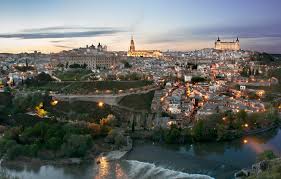 See more ideas about spain, barcelona spain, barcelona. Wallpaper The Sky Landscape Lights River Castle Home The Evening Spain Toledo Images For Desktop Section Gorod Download