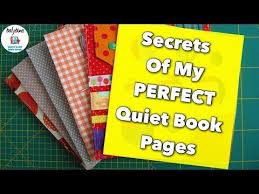 How To Make Quiet Book Pages Stiff Interfacing Batting Russkie Subtitry Youtube Binding Quiet Book Toddler Quiet Book Diy Quiet Books