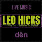 Live Music | Leo Hicks | the den event image