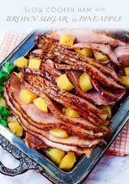 Allow it to come to a small boil and full combine, about five minutes. Slow Cooker Brown Sugar Pineapple Ham