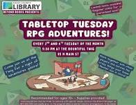 Twig Tabletop Tuesday RPG Adventure