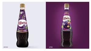 Wild blueberry juice beverage is free from food additives and contains at least 95% juice content and added sugar. Ribena Brand Renovation On Packaging Of The World Creative Package Design Gallery