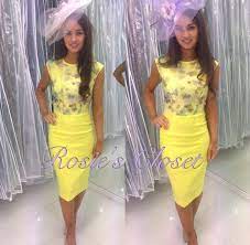 Stunning pencil dresses, embellished dresses, skater dresses, maxi dresses, party dresses and lace dresses. My Fashion Yellow Wedding Guest Dress Uk