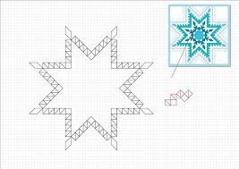 5 diy ideen um draußen kreativ zu sein. Konstruktion Feathered Star Bernina Blog