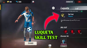 Guys in this video , i have told you full details about the new upcoming characters in free fire. New Character Luqueta Skill Abblity Test Garena Free Fire Advance Surver Youtube