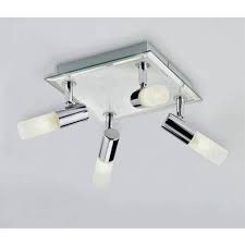 Buy Argos Home Magnum 6 Light Ceiling Plate Slate Effect Ceiling Lights Bathroom Spotlights Chrome Lights Argos Home