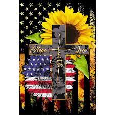 We did not find results for: Hope Faith Love Cross American Flag Sunflower Sublimated Double Sided Deluxe Garden Flag 12 X 18 3ply 600 Denier 110 Knitted Polyester Sgf016 Walmart Com Walmart Com