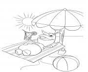 This image of olaf coloring page 02 in the category of coloring pages is a part of our vast gallery of coloring book printables, including thousands of free coloring images for kids from preschoolers to graders. Olaf Drinks Ice Tea At The Beach Coloring Pages Printable