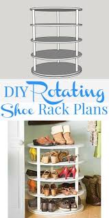 Remodelaholic Rotating Shoe Rack Building Plan Rotating Shoe Rack Diy Shoe Rack Shoe Rack